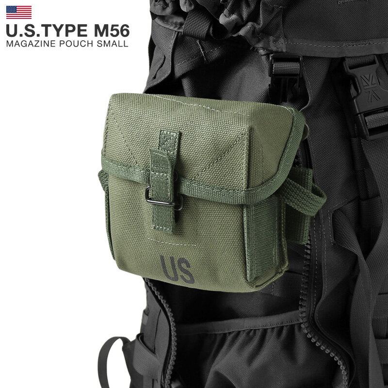 クーポンで最大15 OFF★新品 米軍 U.S.TYPE M56 MAGAZINE AMMO POUCH - SMALL マガジンポーチ【T】