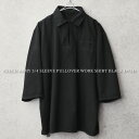 実物 新品 デッドストック チェコ軍 3/4 SLEEVE(七分袖)プルオーバー ワークシャツ BLACK染め【クーポン対象外】【I】|メンズ ミリタリーシャツ...