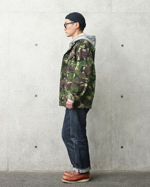 実物 新品 デッドストック イギリス軍 LIGHTWEIGHT COMBAT ジャケット DPMカモ【クーポン対象外】【I】|ミリタリージャケット シャツジャケット メンズ アウター トップス 軍放出品 軍モノ 大きいサイズ 迷彩