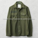 実物 USED 米軍 ヴィンテージ ウールシャツ OG-108 後期型【クーポン対象外】【I】|ミリタリーシャツ シャツジャケット ワークシャツ メンズ トップス 軍放出品 軍モノ おしゃれ 古着 カーキ オリーブ