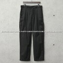 実物 USED イギリス軍 Royal Navy カーゴパンツ 前期型 BLACK染め【クーポン対象外】【I】|ミリタリーパンツ ワークパンツ ワイドパンツ メンズ ボトムス カジュアル 軍放出品 軍モノ 軍パン おしゃれ 古着 大きいサイズ ブラック