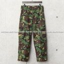 【最短即日発送】実物 USED イギリス軍 TEMPERATE(TROPICAL)コンバット カーゴパンツ DPMカモ【クーポン対象外】【T】|ミリタリーパンツ ワークパンツ ワイドパンツ メンズ ボトムス 軍放出品 軍モノ 軍パン 古着 おしゃれ 大きいサイズ 迷彩 カモフラージュ