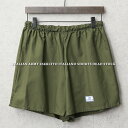 実物 新品 デッドストック イタリア軍 ESERCITO ITALIANO トレーニングショーツ【クーポン対象外】【I】|ショートパンツ ハーフパンツ 短パン 半ズボン メンズ ボトムス 軍パン 軍モノ 軍放出品 おしゃれ 部屋着 コットン オリーブ