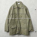 実物 USED イタリア軍 フロントジップ フィールドジャケット【クーポン対象外】【I】