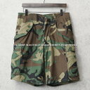 実物 新品 デッドストック 米軍 M-65 フィールドカーゴ ショートパンツ ウッドランド迷彩【クーポン対象外】【I】|ショーツ ハーフパンツ 半ズボン 短パン 軍パン 軍モノ 軍放出品 おしゃれ 大きいサイズ ゆったり カモフラージュ リメイク
