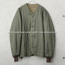実物 新品 デッドストック チェコ軍 M-60 Vネック ライナージャケット【クーポン対象外】【I】|メンズ レディース アウター インナー カーディガン 中綿...