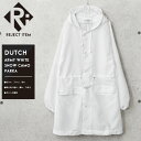 リジェクト 訳あり品 実物 USED オランダ軍 ホワイト スノーカモ パーカー【クーポン対象外】【I】