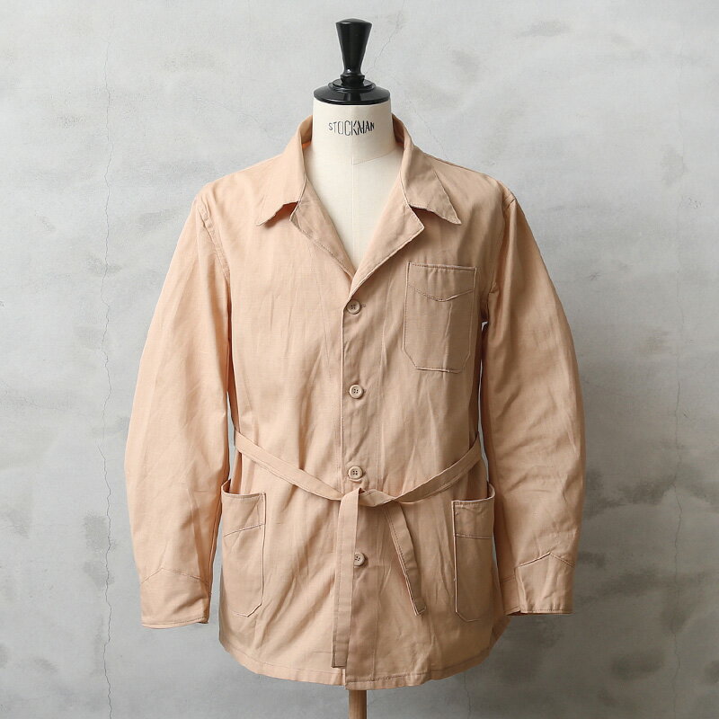 実物 新品 デッドストック ギリシャ軍 コットン スリーピング シャツジャケット ベージュ【クーポン対象外】【I】|ミリタリージャケット ワークジャケット