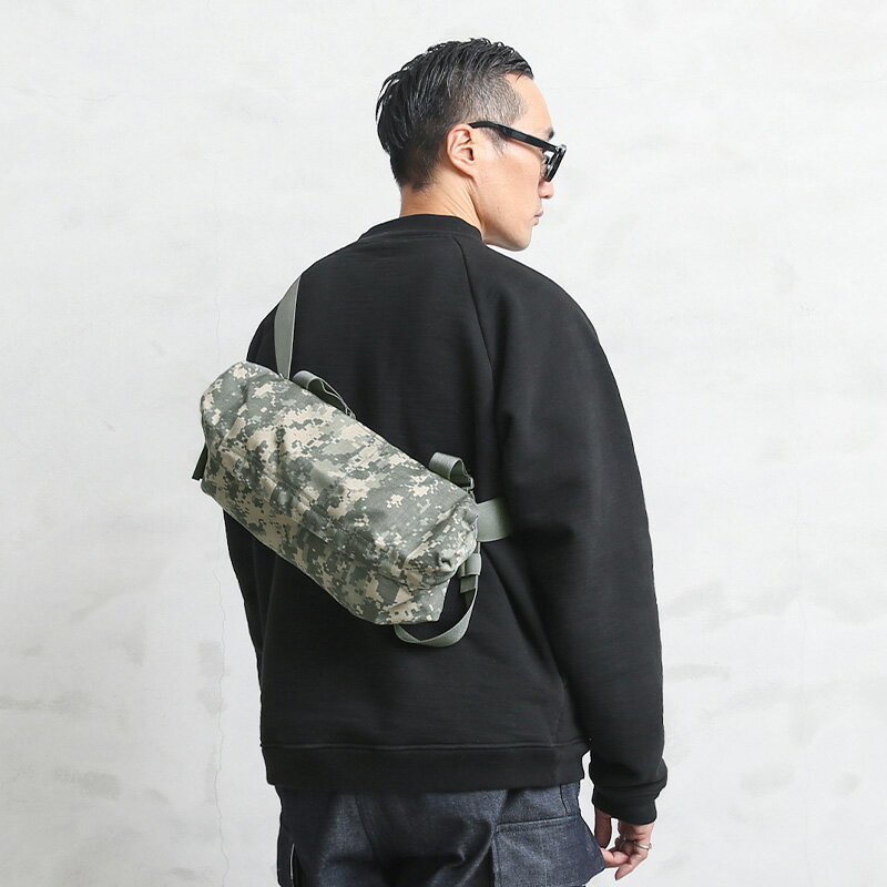 実物 新品 デッドストック 米軍 MOLLE II ウエストパック ACU【クーポン対象外】【I】｜ミリタリーバッグ ボディバッグ カバン 軍放出品 軍モノ UCP 迷彩 カモフラ 防水 梅雨 旅行 普段づかい 斜めがけ