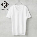リジェクト 訳あり品 実物 新品 デッドストック フランス軍 Vネック 半袖 Tシャツ ホワイト【クーポン対象外】【I】