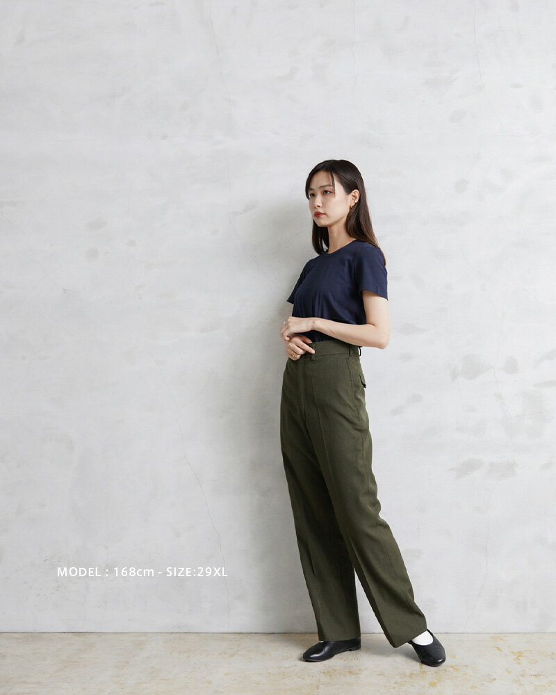 実物 新品 デッドストック 米軍 USMC GREEN SHADE SERVICE ドレス トラウザーズ【クーポン対象外】【I】｜スラックス ウールパンツ ミリタリーパンツ 軍パン 軍モノ 軍放出品 おしゃれ メンズ ボトムス 大きいサイズ オリーブ グリーン