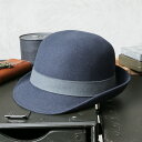 実物 新品 デッドストック チェコ軍 アンゴラ フェルトハット BLUE GREY【クーポン対象外】【I】|メンズ レディース 帽子 ボーラーズハット グレー 軍放出品 おしゃれ クラシック 紳士 トラッド