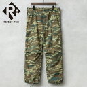 リジェクト 訳あり品 実物 USED ギリシャ軍 リップストップ フィールド カーゴパンツ リザードカモ【クーポン対象外】【I】