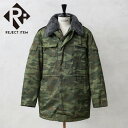 リジェクト 訳あり品 実物 新品 デッドストック ロシア軍 VSR-98 フローラカモ ウィンター ジャケット ライナー付き コットンサテン #4【クーポン対象外】【I】
