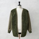 実物 新品 デッドストック オランダ軍 ボアライナー OLIVE【クーポン対象外】【I】|ミリタリー メンズ レディース アウター フリース カーディガン カーキ オリーブ 大きいサイズ かわいい おしゃれ 軍放出品