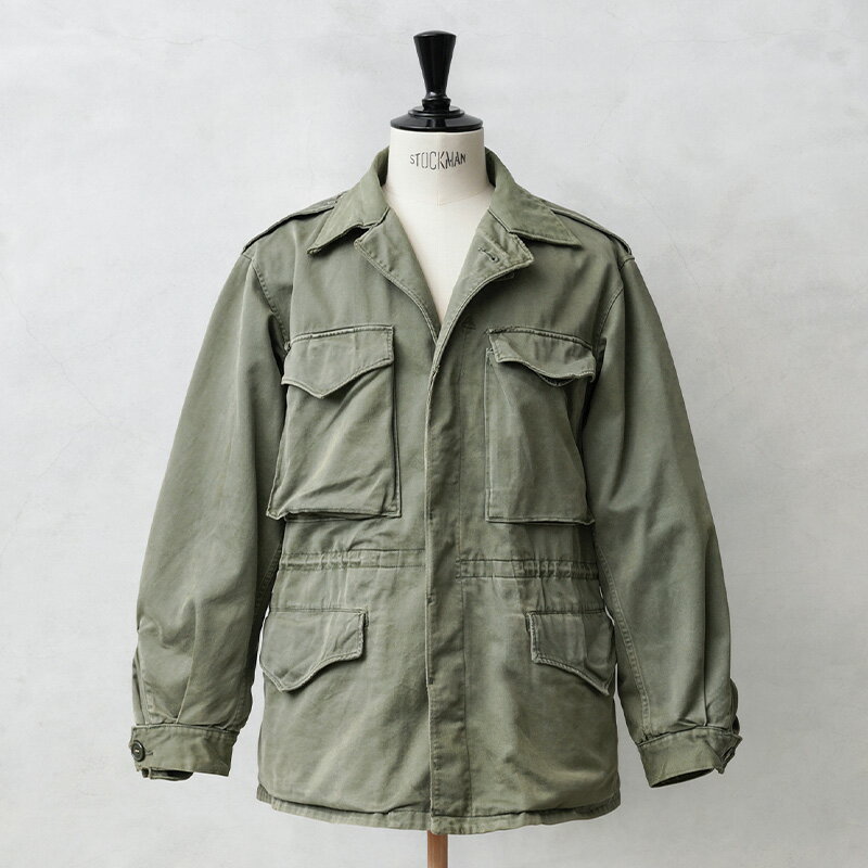 リジェクト 訳あり品 実物 USED 米軍 M-43 フィールドジャケット【クーポン対象外】【I】