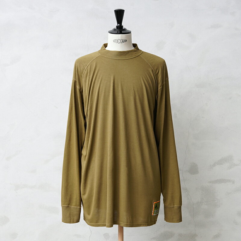 実物 新品 デッドストック 米軍 USMC FROG モックネック L/S Tシャツ COYOTE XLサイズ【クーポン対象外】【I】|ミリタリー メンズ レデ...