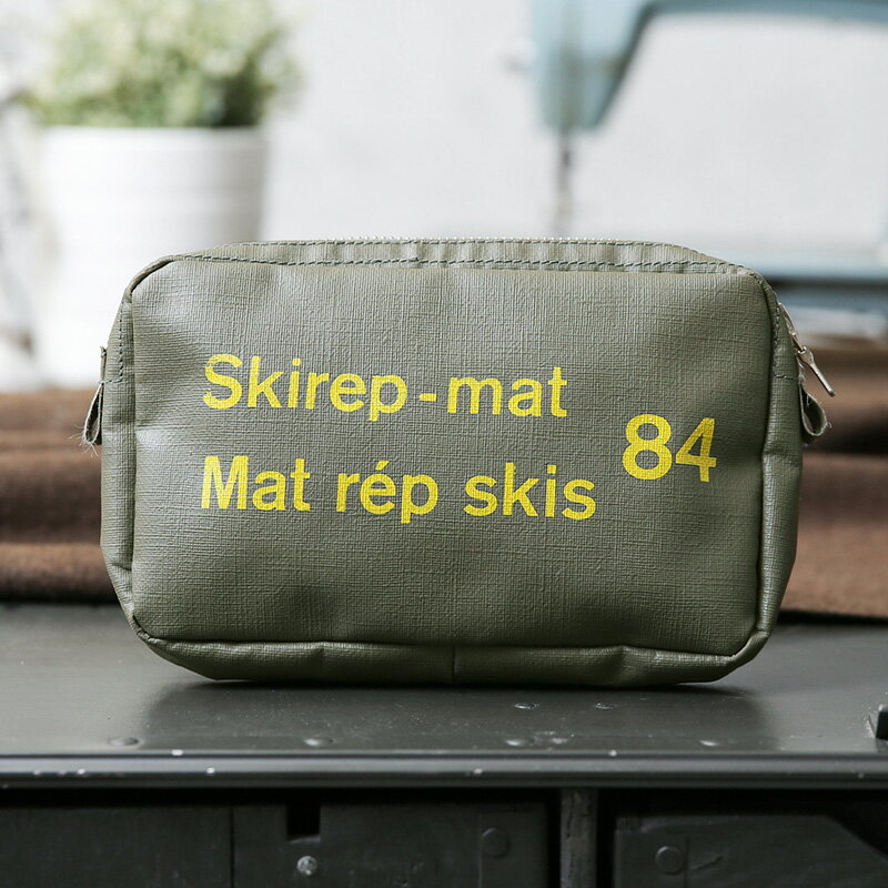 実物 新品 デッドストック スイス軍 レタリング プラスチックポーチ【クーポン対象外】【I】｜メンズ