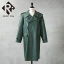 リジェクト 訳あり品 実物 USED スイス軍 PVCレザー レインコート【クーポン対象外】【I】