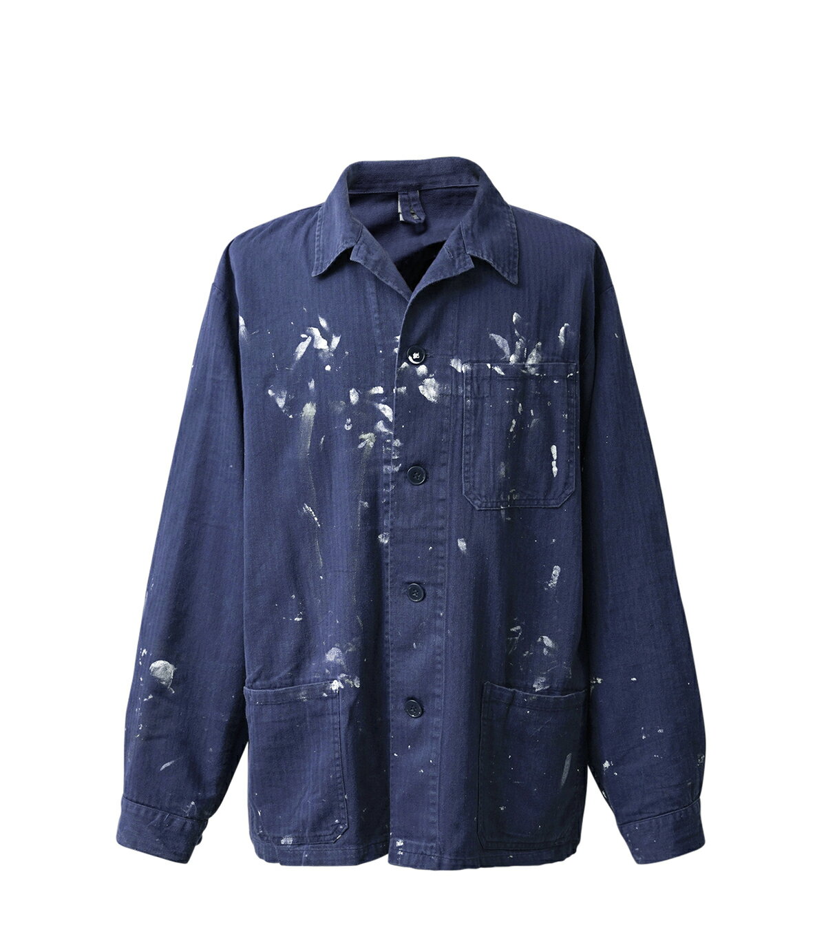 希少 40s 50s  Navy ロイヤルネイビー カバーオール 紫 ブランケット付きデニムカバーオール 1940 STYLE COVERALL 〈ZZ