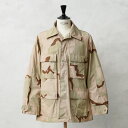 実物 USED 米軍 3カラーデザートカモ DCU ジャケット リップストップ / 3C DESERT CAMO BDU【クーポン対象外】【I】