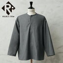 リジェクト 訳あり品 実物 新品 デッドストック ロシア軍 70s ヘンリーネック スリーピングシャツ Olive Gray【クーポン対象外】【I】