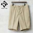 リジェクト 訳あり品 MADE IN USA デッドストック 70~80’s FINESILVER社製 VINTAGE チノショーツ T/Cツイル サイドポケット無し【クーポン対象外】【I】