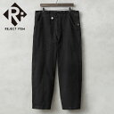 リジェクト 訳あり品 実物 USED スイス軍 1950年代 前期型 ヴィンテージ デニムワークパンツ BLACK染め【クーポン対象外】 【I】