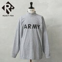 リジェクト 訳あり品 実物 USED 米軍 IPFU ARMY トレーニング ロングスリーブ Tシャツ【クーポン対象外】【I】