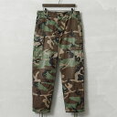 実物 USED 米軍 BDU WOODLAND CAMO リップストップ カーゴパンツ【クーポン対象外】【I】 春|BDUパンツ メンズ ミリタリー アメカジ ...