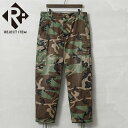 リジェクト 訳あり品 実物 USED 米軍 BDU WOODLAND CAMO リップストップ カーゴパンツ【クーポン対象外】【I】