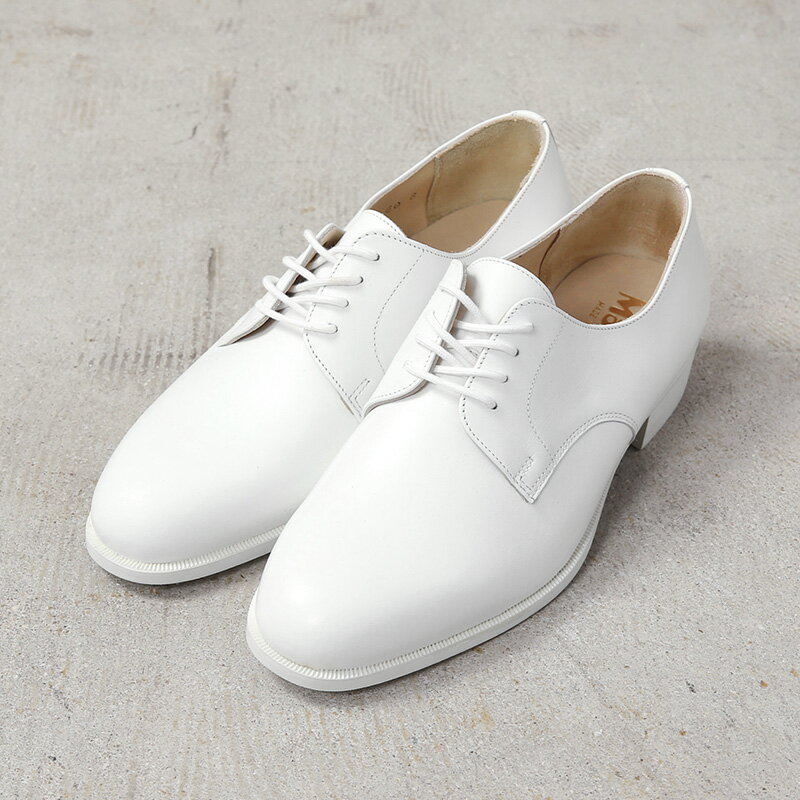 実物 新品 デッドストック フランス軍 MARBOT社製 レザー オフィサーシューズ WHITE【クーポン対象外】【I】|革靴 メンズ レザーシューズ プレーン...