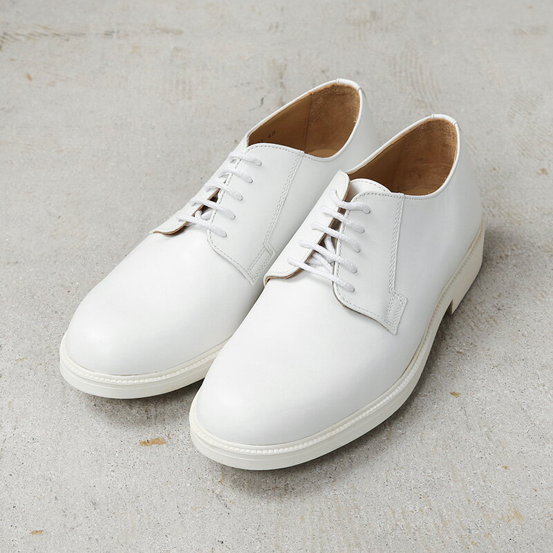 実物 新品 デッドストック フランス軍 MagForce International社製 レザー オフィサーシューズ WHITE【クーポン対象外】【I】