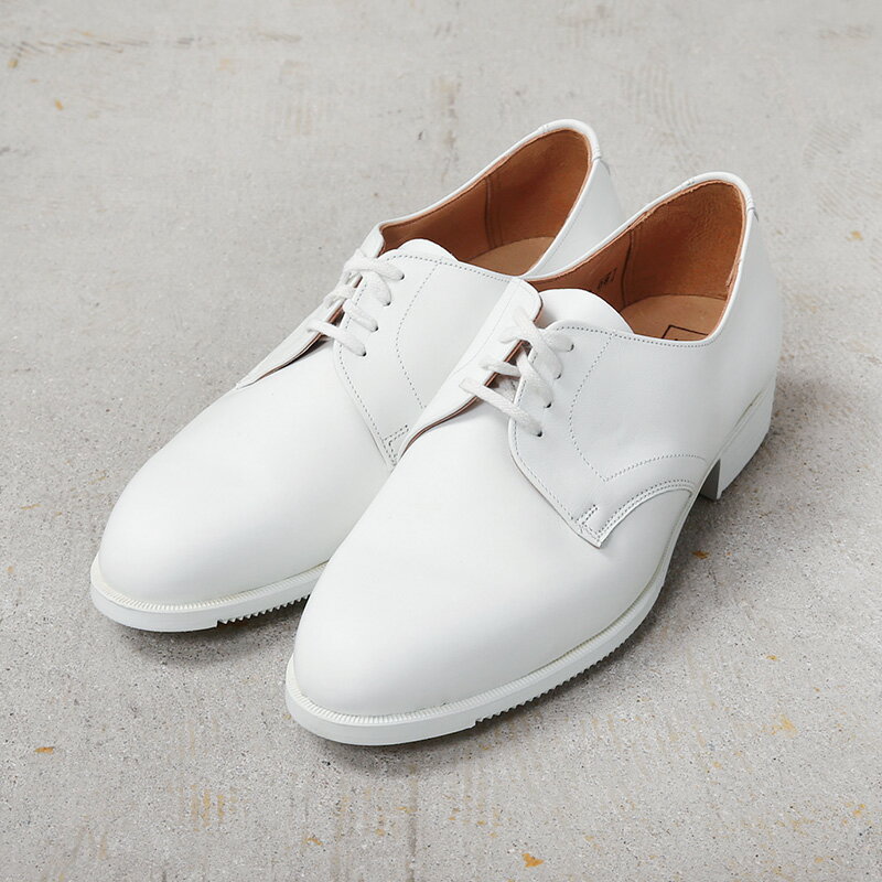 実物 新品 デッドストック フランス軍 Argueyrolles社製 レザー オフィサーシューズ WHITE ロゴあり【クーポン対象外】【I】