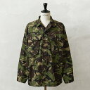 実物 USED イギリス軍 LIGHTWEIGHT COMBAT ジャケット DPMカモ【クーポン対象外】【I】|ミリタリー アウター メンズファッション 迷彩 コンバットジャケット シャツジャケット 古着 おしゃれ