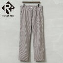 リジェクト 訳あり品 実物 USED オーストリア軍 シェフパンツ(コックパンツ)ギンガムチェック ブラウン【クーポン対象外】【I】