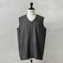実物 新品 デッドストック フランス軍 リネンベスト GRAY染め【クーポン対象外】【I】