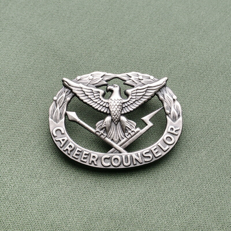 【最短即日発送】実物 新品 デッドストック 米軍 INSIGNIA ARMY CAREER COUNSELOR ID BADGE キャリアカウンセラー バッジ【...