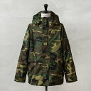 実物 USED 米軍 ECWCS Gen1型パーカー ウッドランドカモ【クーポン対象外】【I】|ミリタリージャケット アメリカ軍 サープラス メンズファッション アウター ミリタリー 防寒 アウトドア