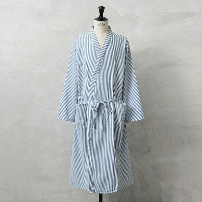 新品 デッドストック 米軍使用 MEDICAL ストライプ シアサッカー ローブ コート【クーポン対象外】【I】