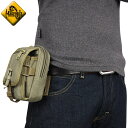 クーポンで最大15%OFF★MAGFORCE マグフォース MF-0307 M-1 Waistpack TAN 使い勝手が良いウエストポーチ 収納可能なメインコンパートメントの他に携帯ポーチを搭載