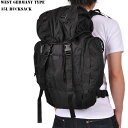 クーポンで最大18%OFF★西ドイツ軍 type35Lリュック ブラック ミリタリーバッグ アウトドア【T】