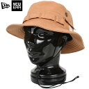 ☆【メーカー取次】NEW ERA ニューエラ ADVENTURE DUCK COTTON ハット TAN【14524831】ハットのサイドには小さいポケット付き...