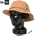 クーポンで最大15 OFF★【メーカー取次】NEW ERA ニューエラ ADVENTURE DUCK COTTON ハット TAN【11136057】ハットのサイドには小さいポケット付き 普遍的なデザインはいつの時代でも使用可能【Sx】【T】