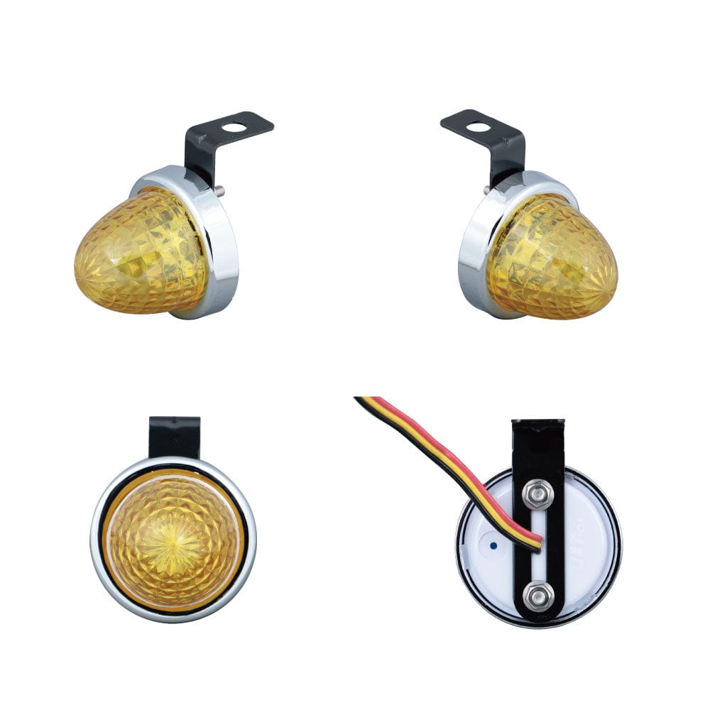 车灯（灯饰配件） - ジェットイノウエ LED ミニサイドカラーマーカーランプ 零（ZERO）カラーレンズ イエロー 532752
