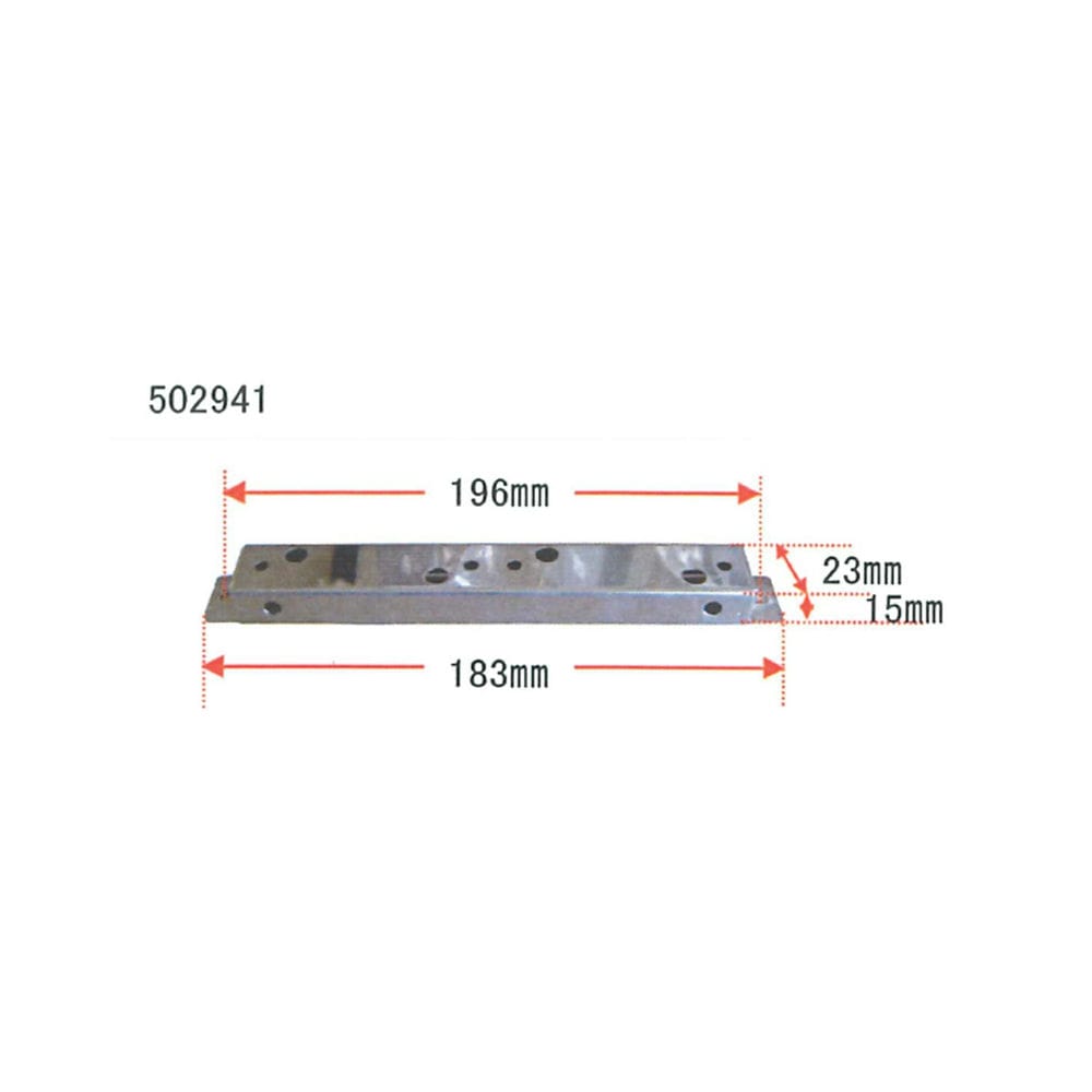 ジェットイノウエ LED超ミニフラットマーカーランプ用取付ステー 2連取付ステー 502941