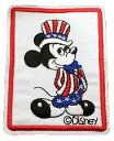 ディズニーワッペン/Parade Mickey/タテ80mmxヨコ60mm 送料無料