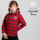 Little Rascals リトルラスカルズ LRチェック柄シャツ LRSH-001 全3色 110,120,130,140