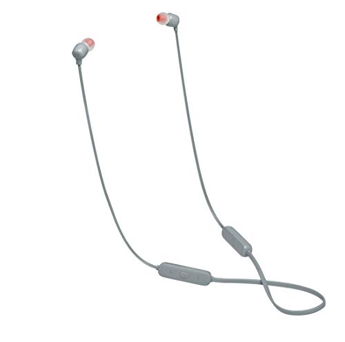 JBL TUNE115BT Bluetooth イヤホン ワイヤレス/マイクリモコン付き/マグネット搭載 グレイ JBLT115BTGRY
