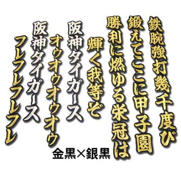 【プロ野球　阪神タイガースグッズ】六甲おろしワッペン3番（大）